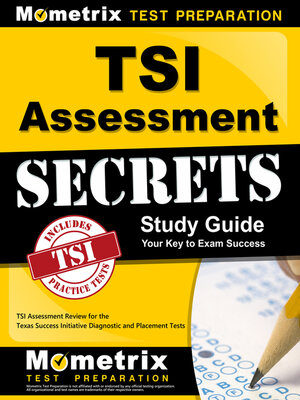 cover image of TSI Assessment Secrets Study Guide